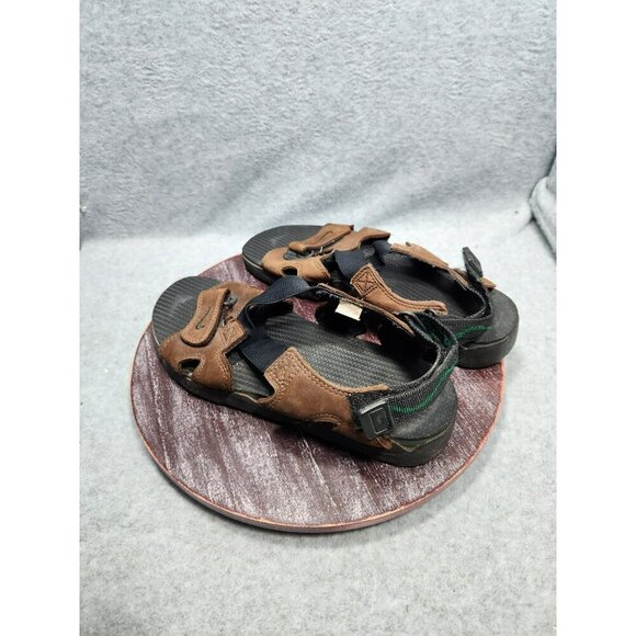 Nike womens Brown & Black Sandals Size 10 Adjustable Straps Comfortable Durable - Picture 5 of 12